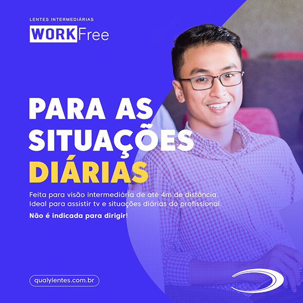 Conheça nossas lentes ocupacionais WorkFree